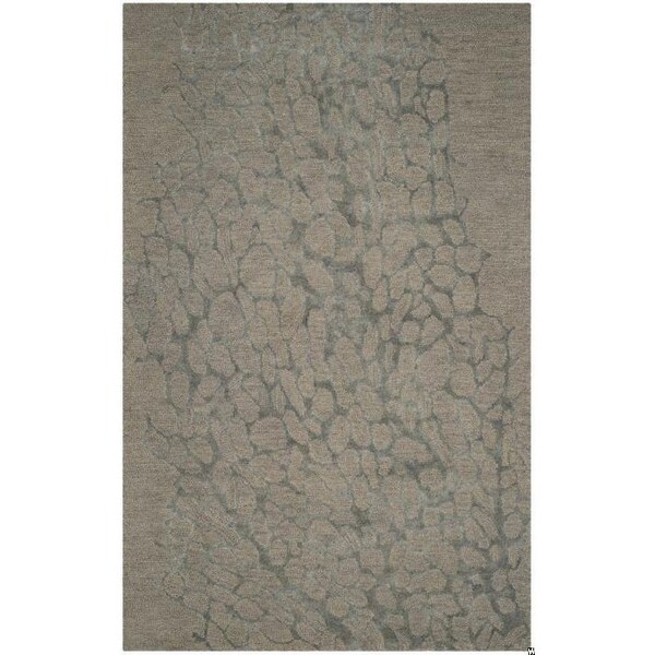 Safavieh Blossom Medium Rectangle Area Rug, Grey and Grey - 5 x 8 ft. BLM695B-5 - main